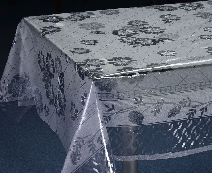 2019 New Arrival - Vinyl Transparent Table Cloth - T-8076