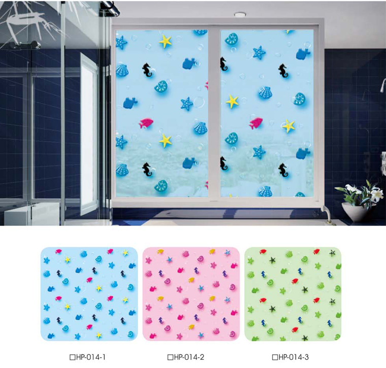 Static Window Film - Printed Static Film - HP-014