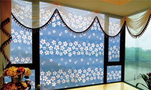 Static Window Film - Printed Static Film - HP-006