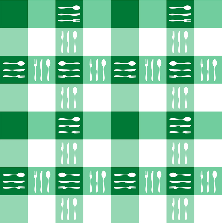 Table Cover - Printed Table Cover - Europe Design Table Cover - 2107-5