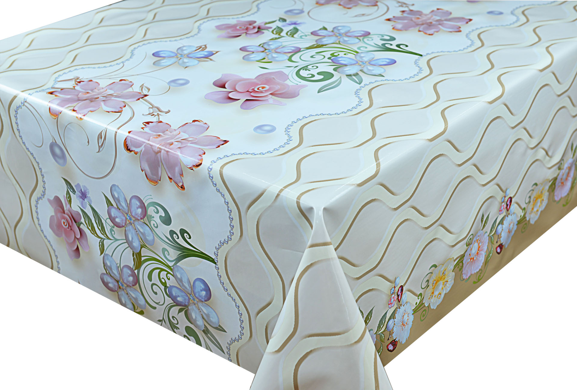 Table Cover - Printed Table Cover - Europe Design Table Cover - BS-N8154