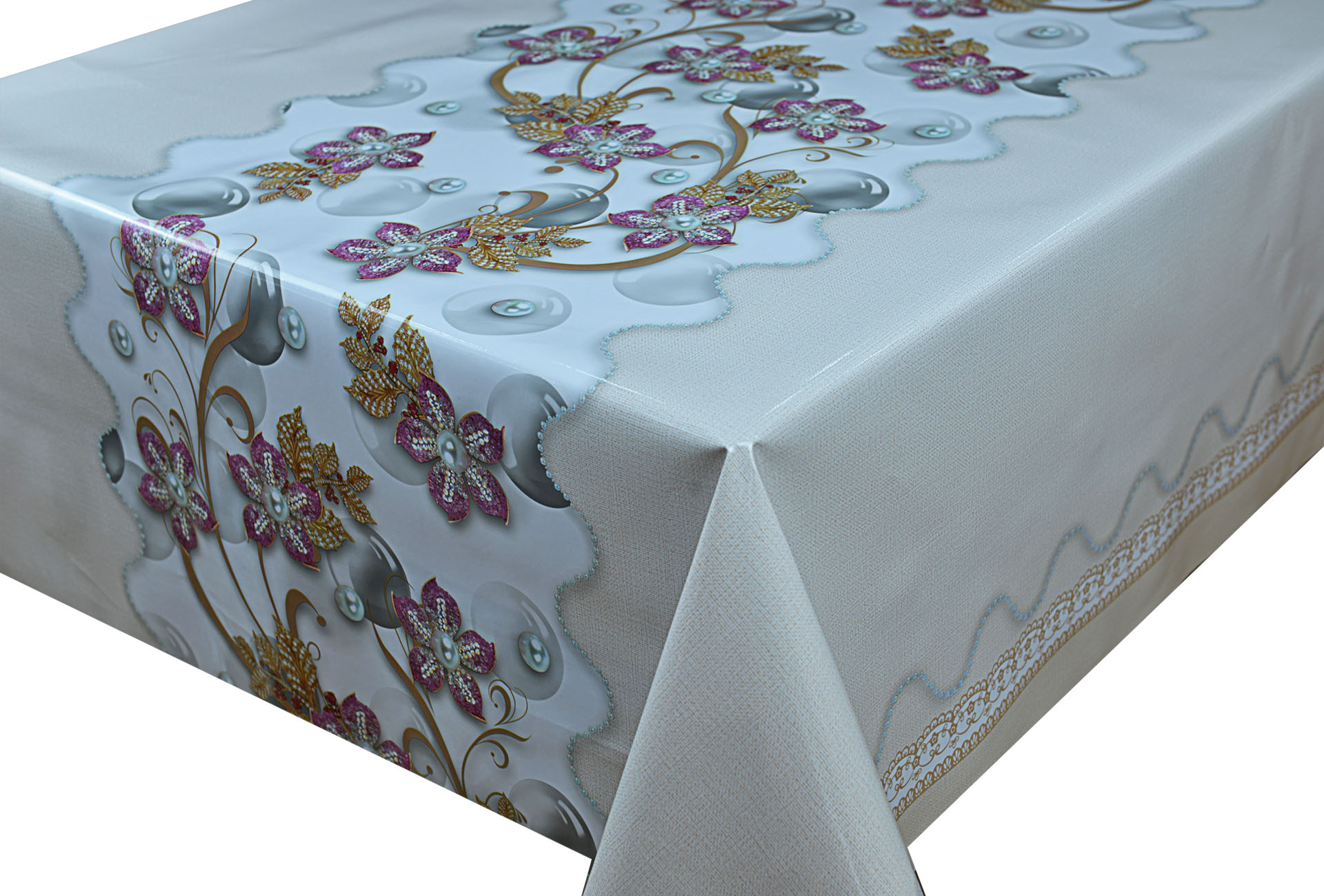 Table Cover - Printed Table Cover - Europe Design Table Cover - BS-N8158