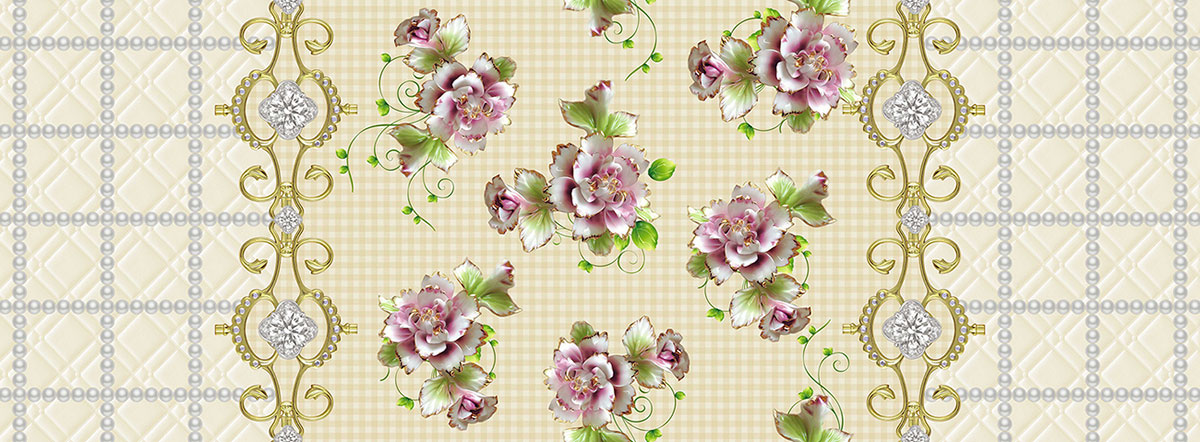 Table Cover - Printed Table Cover - Europe Design Table Cover - BS-N8169