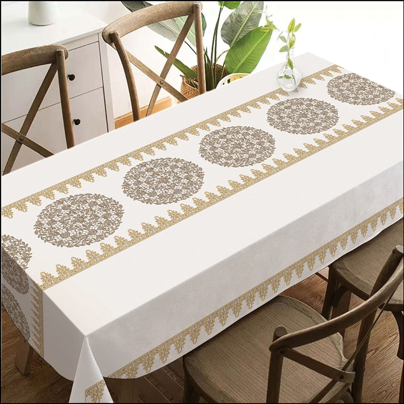Table Cover - Printed Table Cover - Europe Design Table Cover - BS-N8200