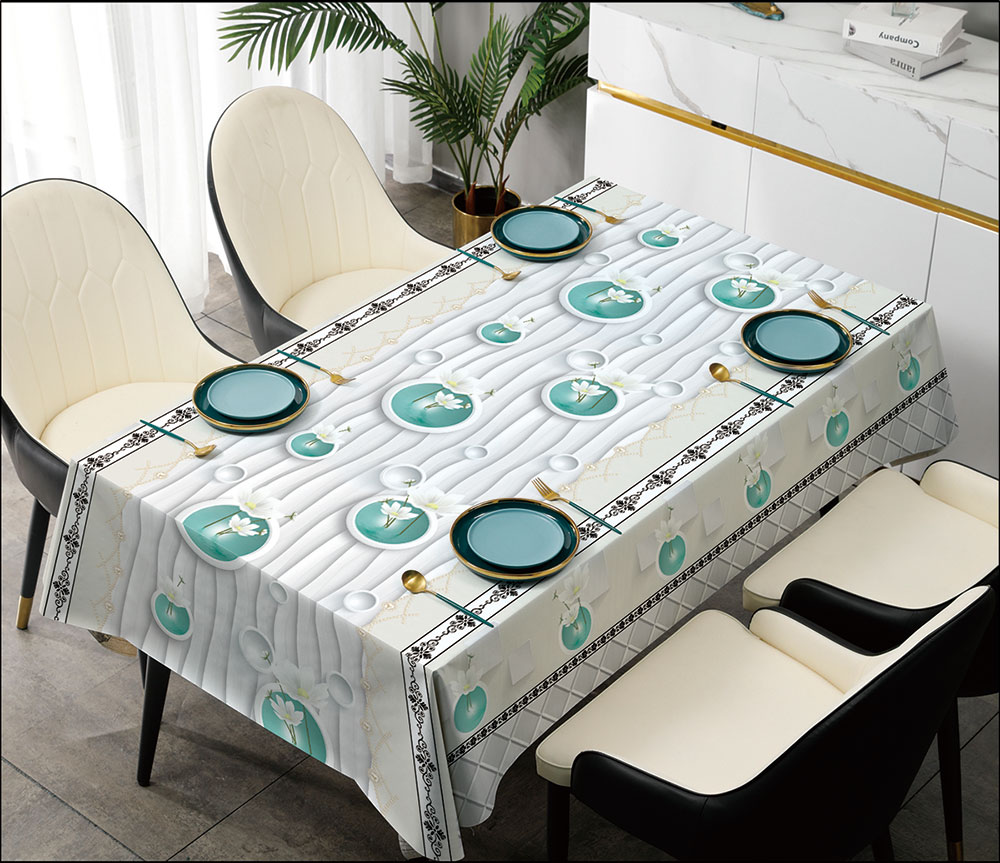 Table Cover - Printed Table Cover - Europe Design Table Cover - BS-N8270