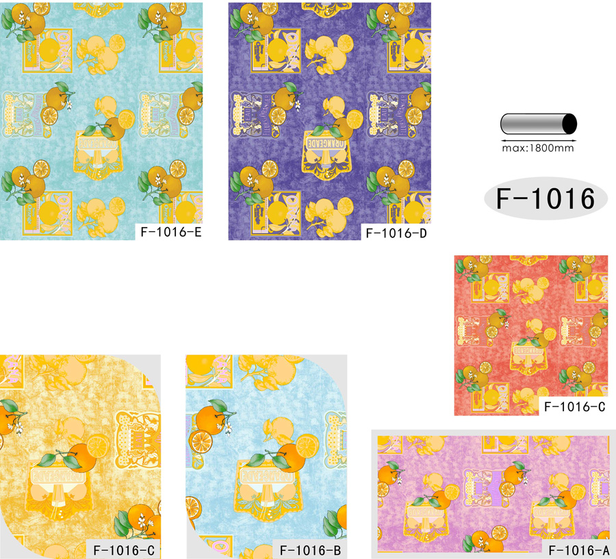 Table Cover - Printed Table Cover - Fruits Series Table Cover - F-1016