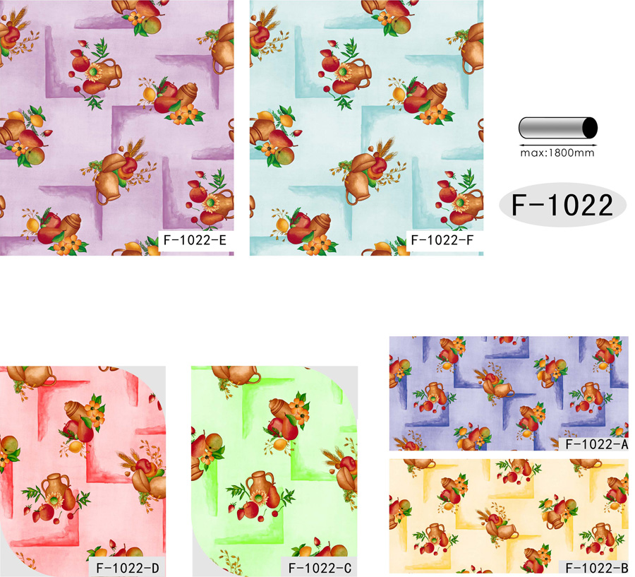 Table Cover - Printed Table Cover - Fruits Series Table Cover - F-1022