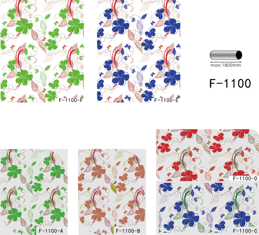 Table Cover - Printed Table Cover - Flowers Series Table Cover - F-1100