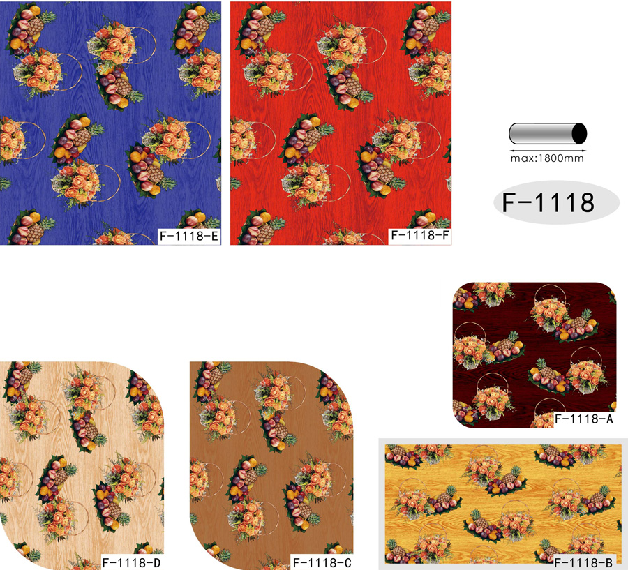 Table Cover - Printed Table Cover - Fruits Series Table Cover - F-1118