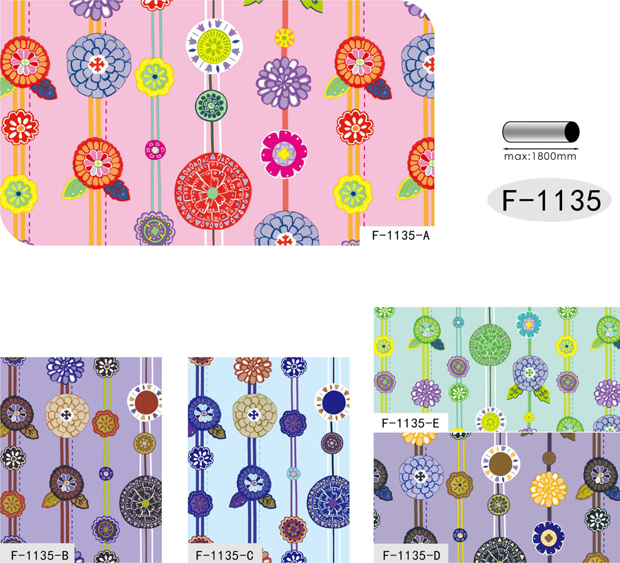 Table Cover - Printed Table Cover - Flowers Series Table Cover - F-1135