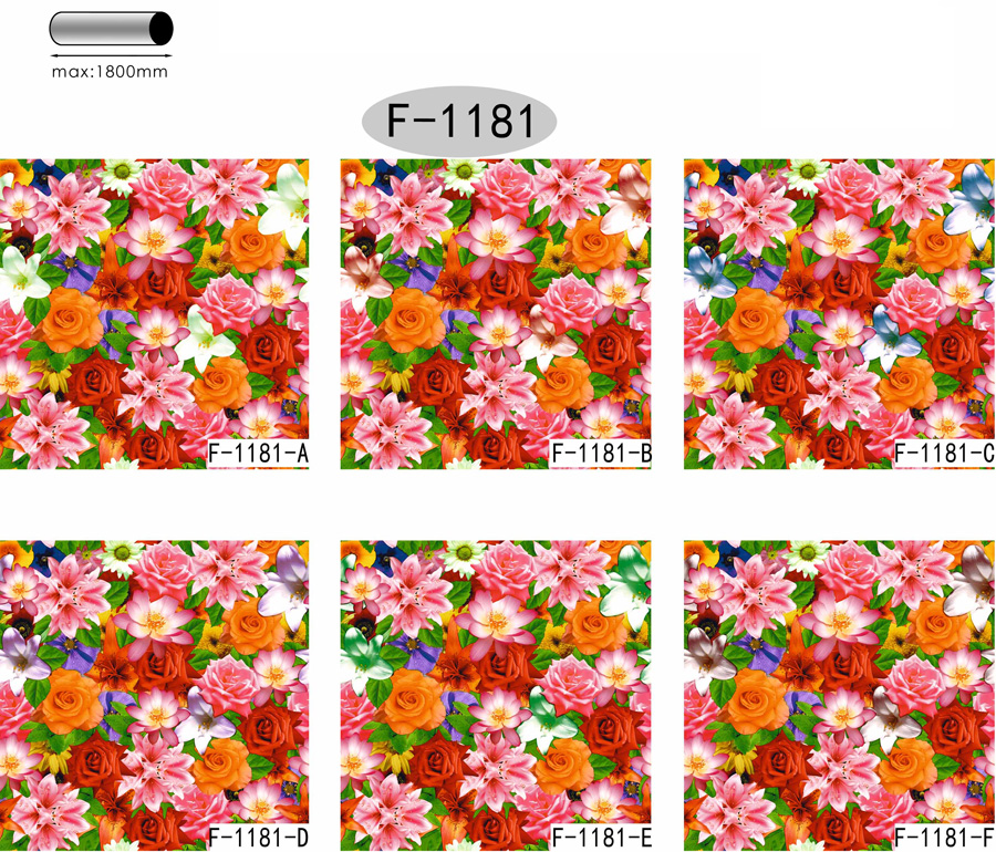 Table Cover - Printed Table Cover - Flowers Series Table Cover - F-1181