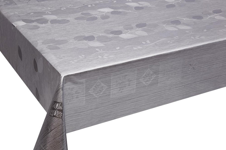 Table Cover - Gold Or Silver Table Cover - Emboss With Spunlace Backing Table Cover - F5005-4