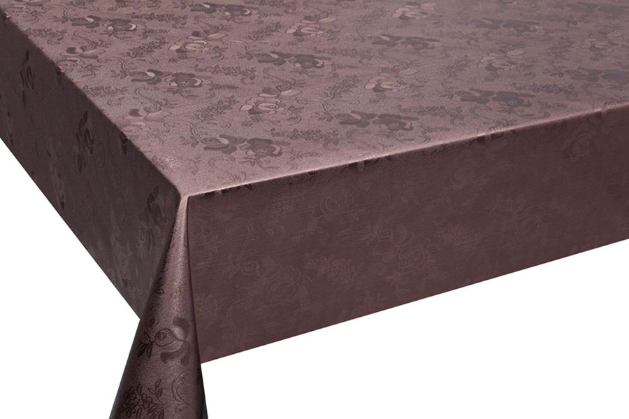 Table Cover - Gold Or Silver Table Cover - Emboss With Spunlace Backing Table Cover - F5010-6