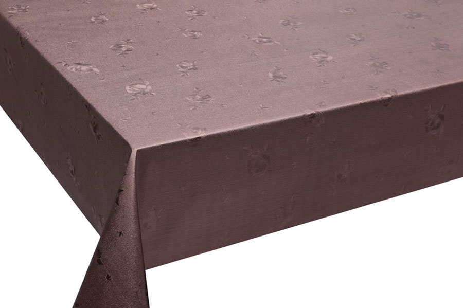 Table Cover - Gold Or Silver Table Cover - Emboss With Spunlace Backing Table Cover - F5015-6