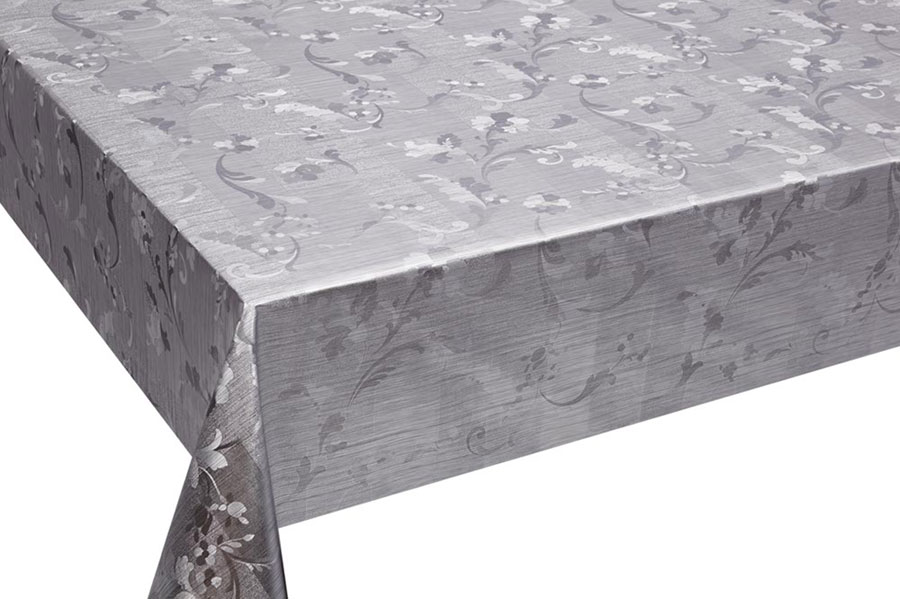 Table Cover - Gold Or Silver Table Cover - Emboss With Spunlace Backing Table Cover - F5022-4