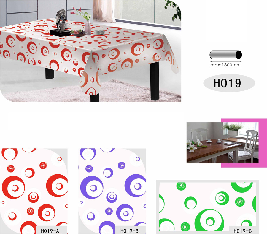 Table Cover - Printed Table Cover - Creative Designs (Plaid,Stripe,Dot) Table Cover - H019