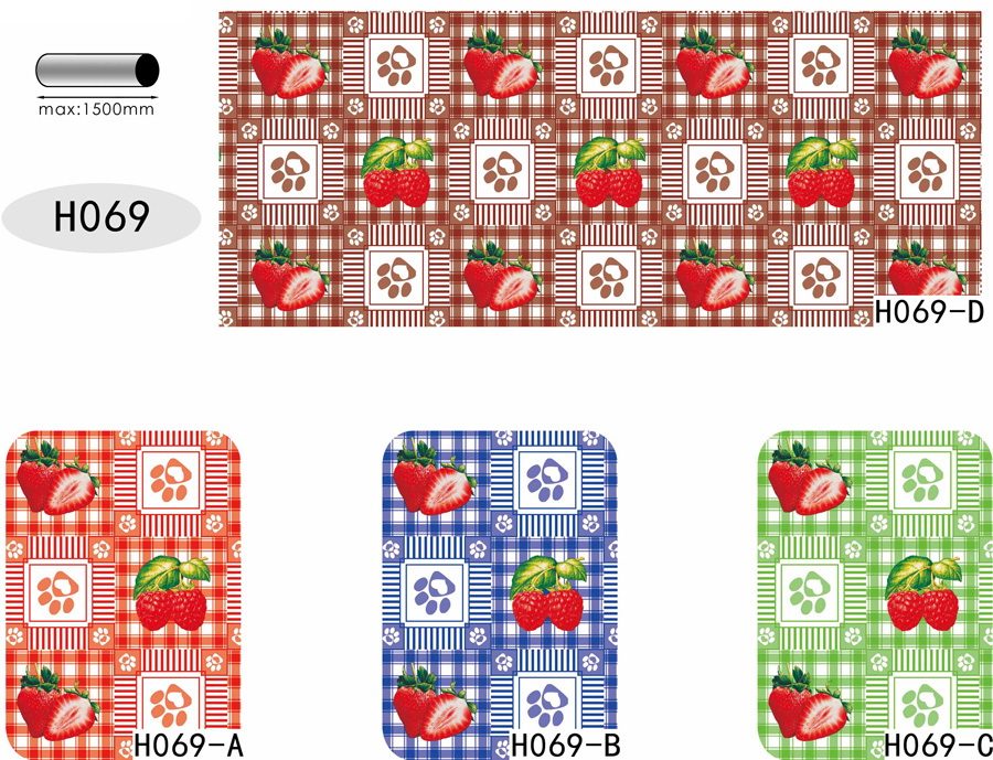 Table Cover - Printed Table Cover - Fruits Series Table Cover - H069