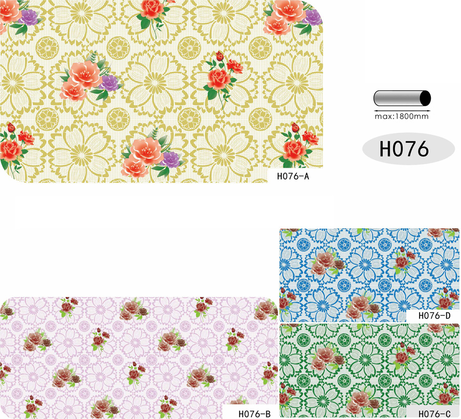 Table Cover - Printed Table Cover - Flowers Series Table Cover - H076