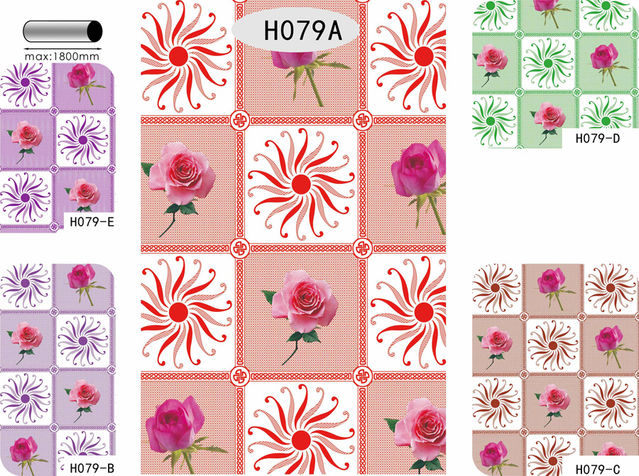 Table Cover - Printed Table Cover - Flowers Series Table Cover - H079