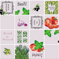 Table Cover - Printed Table Cover - Europe Design Table Cover - BS-8196
