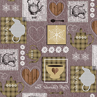 Table Cover - Printed Table Cover - Europe Design Table Cover - BS-8154D