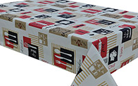 Table Cover - Printed Table Cover - Europe Design Table Cover - BS-8142A