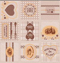 Table Cover - Printed Table Cover - Europe Design Table Cover - BS-N8009