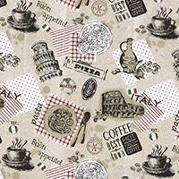 Table Cover - Printed Table Cover - Europe Design Table Cover - BS-N8019