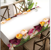 Table Cover - Printed Table Cover - Europe Design Table Cover - BS-N8138
