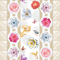 Table Cover - Printed Table Cover - Europe Design Table Cover - BS-N8178