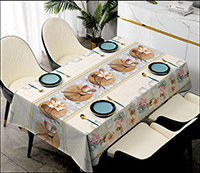 Table Cover - Printed Table Cover - Europe Design Table Cover - BS-N8272