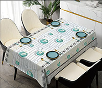 Table Cover - Printed Table Cover - Europe Design Table Cover - BS-N8270