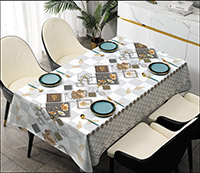 Table Cover - Printed Table Cover - Europe Design Table Cover - BS-N8261