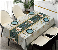 Table Cover - Printed Table Cover - Europe Design Table Cover - BS-N8273