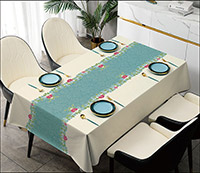 Table Cover - Printed Table Cover - Europe Design Table Cover - BS-N8255