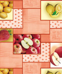 Table Cover - Printed Table Cover - Fruits Series Table Cover - F-1021