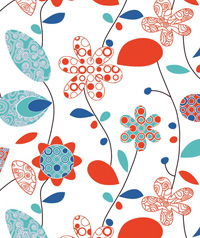 Table Cover - Printed Table Cover - Flowers Series Table Cover - F-1035
