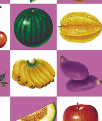 Table Cover - Printed Table Cover - Fruits Series Table Cover - F-1039