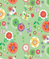 Table Cover - Printed Table Cover - Flowers Series Table Cover - F-1042