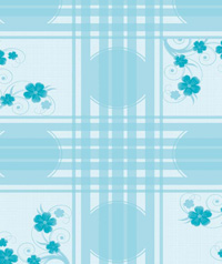 Table Cover - Printed Table Cover - Flowers Series Table Cover - F-1054