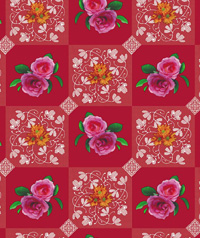 Table Cover - Printed Table Cover - Flowers Series Table Cover - F-1063