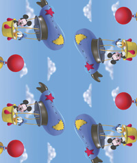 Table Cover - Printed Table Cover - Disney and Cartoon Table Cover - F-1071