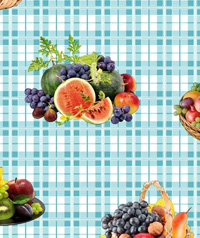 Table Cover - Printed Table Cover - Fruits Series Table Cover - F-1116