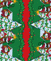 Table Cover - Printed Table Cover - Christmas Series Table Cover - F-1124