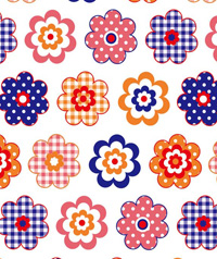 Table Cover - Printed Table Cover - Creative Designs (Plaid,Stripe,Dot) Table Cover - F-1157