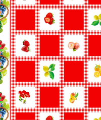 Table Cover - Printed Table Cover - Flowers Series Table Cover - F-1183