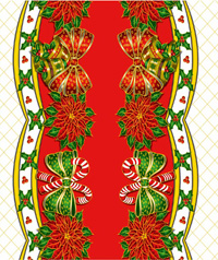 Table Cover - Printed Table Cover - Christmas Series Table Cover - F-1190