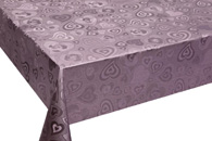 Table Cover - Gold Or Silver Table Cover - Emboss With Spunlace Backing Table Cover - F5008-5