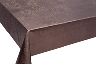 Table Cover - Gold Or Silver Table Cover - Emboss With Spunlace Backing Table Cover - F5008-6
