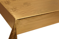 Table Cover - Gold Or Silver Table Cover - Emboss With Spunlace Backing Table Cover - F5011